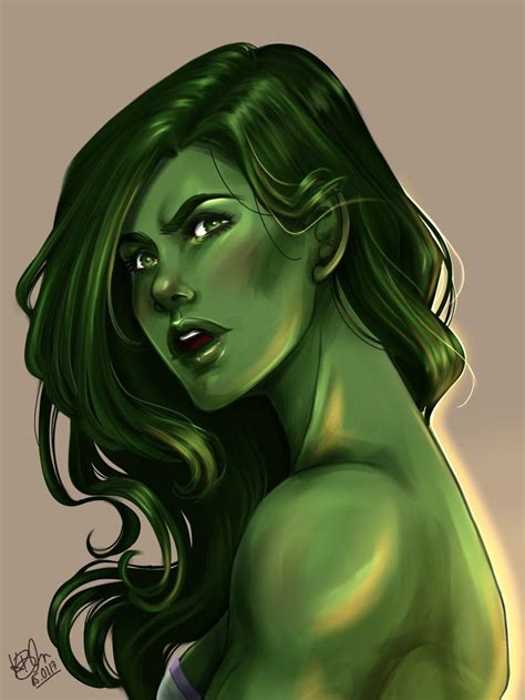 Power Girl. . Naked she hulk